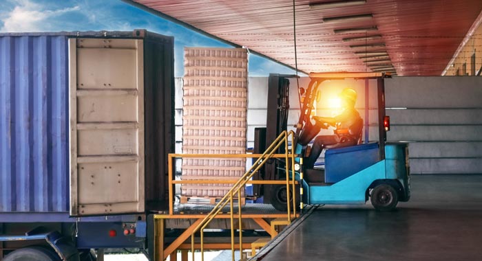 DÉCHARGEMENT DES CONTAINERS à Lyon